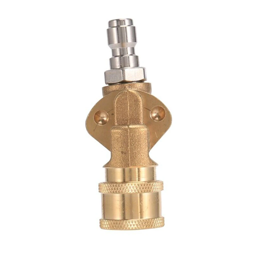 1PCS Quick Connect Rotary Coupler Adjustable Adapter With 5 Spray Nozzles Copper Connection For High Pressure Car Washer
1PCS Quick Connect Rotary Coupler Adjustable Adapter With 5 Spray Nozzles Copper Connection For High Pressure Car Washer