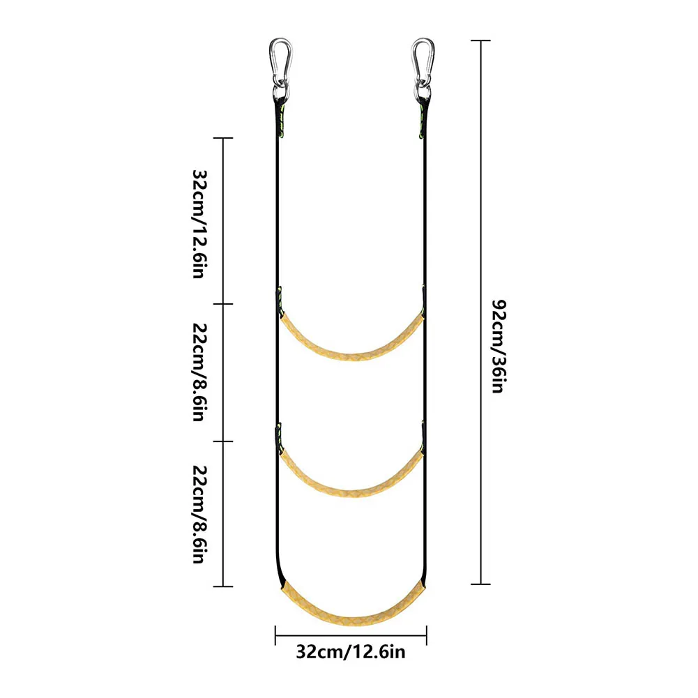 Portable Climbers Boat Rope Ladder Approx. 260g/315g/370g Folding Ladder Nylon High Quality Materials. Durable
Portable Climbers Boat Rope Ladder Approx. 260g/315g/370g Folding Ladder Nylon High Quality Materials. Durable
