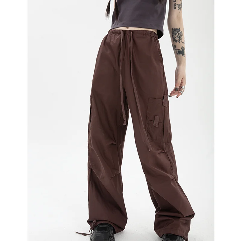 Комбинезон женский прямой с завышенной талией, спецовка в стиле хип-хоп, винтажные брюки с широкими штанинами для отдыха, с эластичным поясо...
Комбинезон женский прямой с завышенной талией, спецовка в стиле хип-хоп, винтажные брюки с широкими штанинами для отдыха, с эластичным поясо...