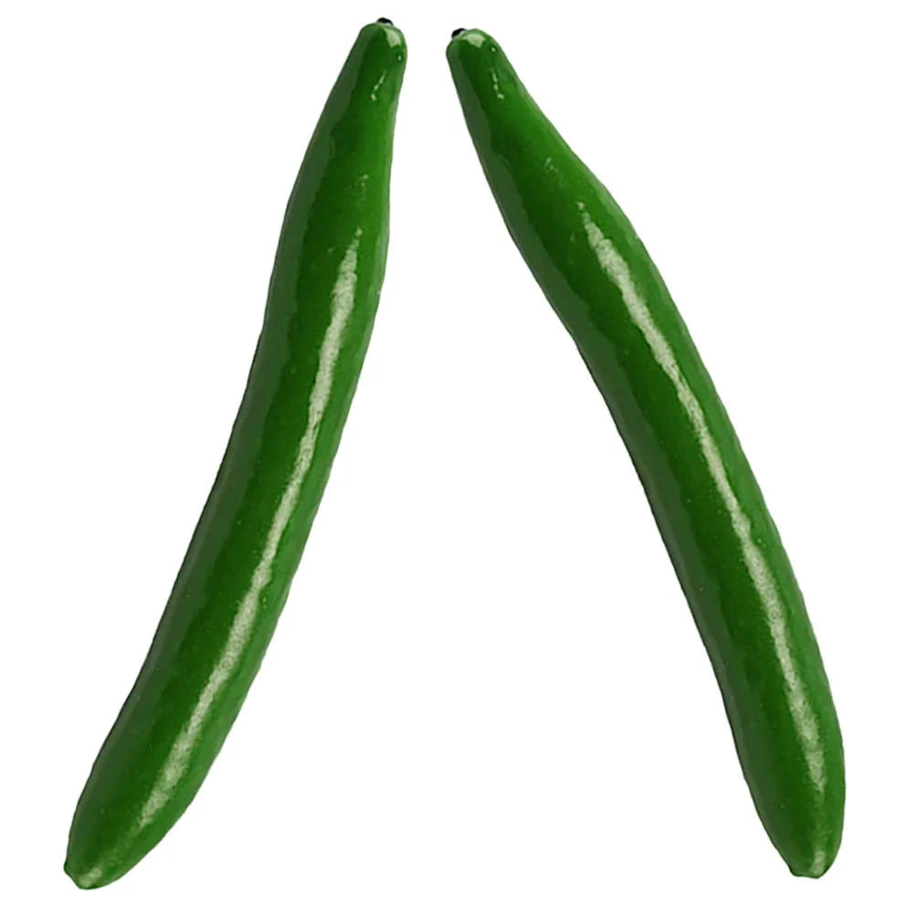 2 Pcs Simulation Cucumber Decor Food Shop Model Props Foam Artificial Lifelike Green Vegetable Models Fake Restaurant
2 Pcs Simulation Cucumber Decor Food Shop Model Props Foam Artificial Lifelike Green Vegetable Models Fake Restaurant