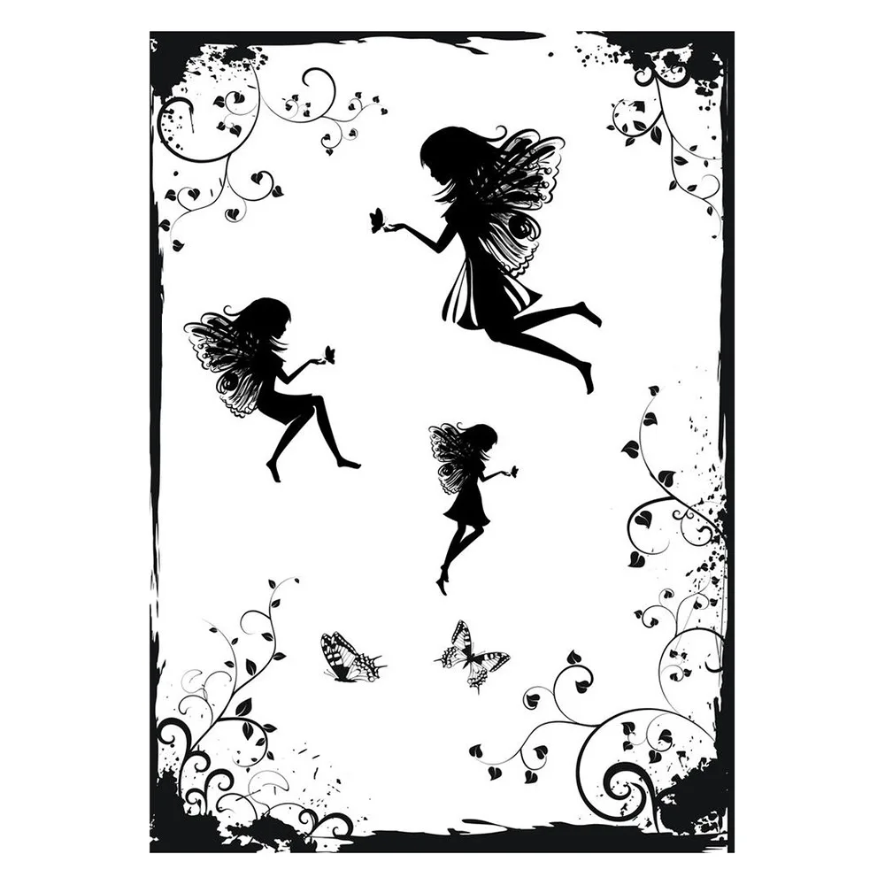 Fairy Clear Stamps Seal for DIY Scrapbooking Card flowers Rubber Stamps Making Album Sheets Crafts Decorative New Stamps
Fairy Clear Stamps Seal for DIY Scrapbooking Card flowers Rubber Stamps Making Album Sheets Crafts Decorative New Stamps