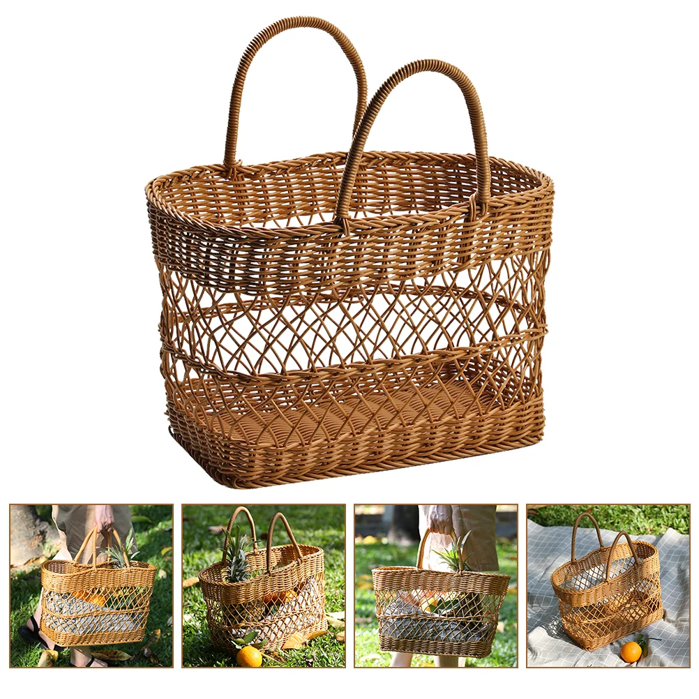 Basket Storage Fruit Woven Picnic Tray Candy Wicker Rattan Portable Easter Kitchen Serving Egg Decorative Seagrass Natural
Basket Storage Fruit Woven Picnic Tray Candy Wicker Rattan Portable Easter Kitchen Serving Egg Decorative Seagrass Natural