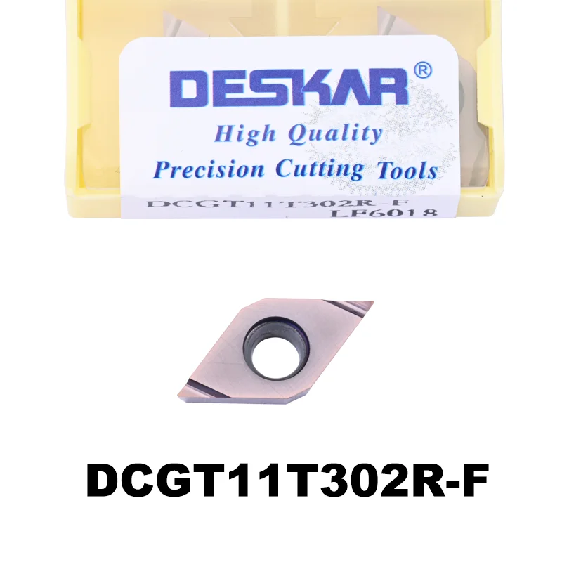 Вставки DESKAR DCGT11T304 DCGT11T302 R-U L-U R-F L-R DCGT LF6018 Токарный станок с ЧПУ Расточные инструменты Лезвие
Вставки DESKAR DCGT11T304 DCGT11T302 R-U L-U R-F L-R DCGT LF6018 Токарный станок с ЧПУ Расточные инструменты Лезвие