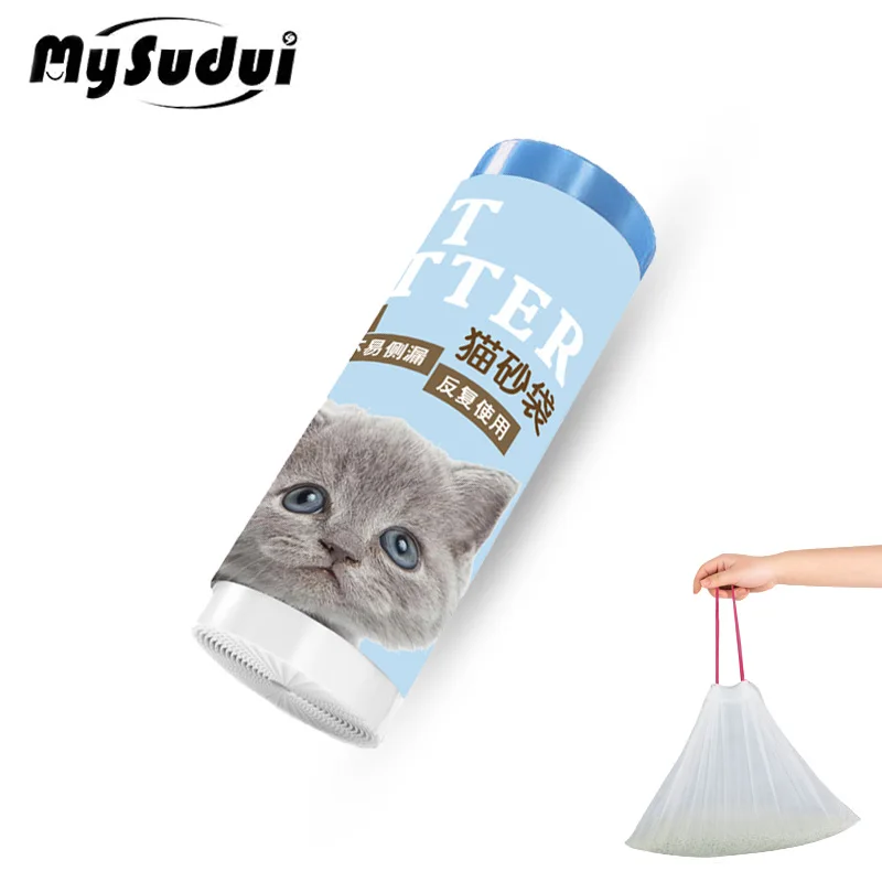 Mysudui Thickened Cat Litter Bag Leak-proof Poop Bag Disposable Automatic Closing Durable Pet Garbage Bag Cat Clean Supplies
Mysudui Thickened Cat Litter Bag Leak-proof Poop Bag Disposable Automatic Closing Durable Pet Garbage Bag Cat Clean Supplies