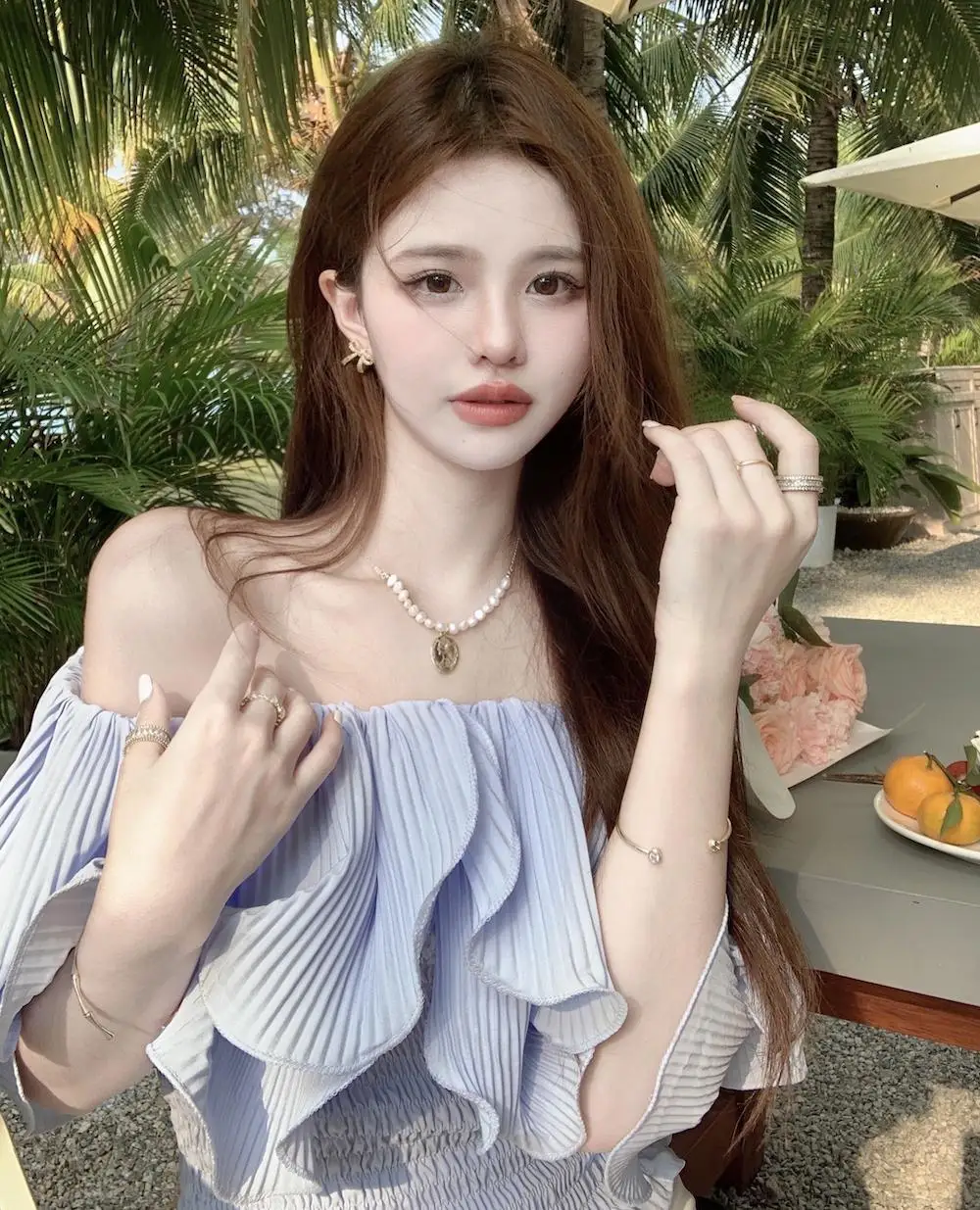 Make summer new aristocratic temperament candy color black fungus sleeve edge a word get lotus leaf waist western style jacket f
Make summer new aristocratic temperament candy color black fungus sleeve edge a word get lotus leaf waist western style jacket f