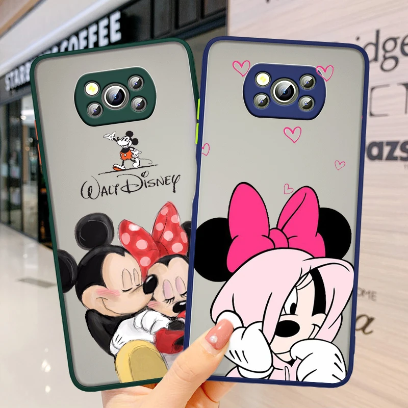 Pink Mickey Minnie For Xiaomi Poco M3 X3 NFC GT Mi 11 10 10S 10T 9 8 Ultra Lite Pro Frosted Translucent Phone Case Coque
Pink Mickey Minnie For Xiaomi Poco M3 X3 NFC GT Mi 11 10 10S 10T 9 8 Ultra Lite Pro Frosted Translucent Phone Case Coque