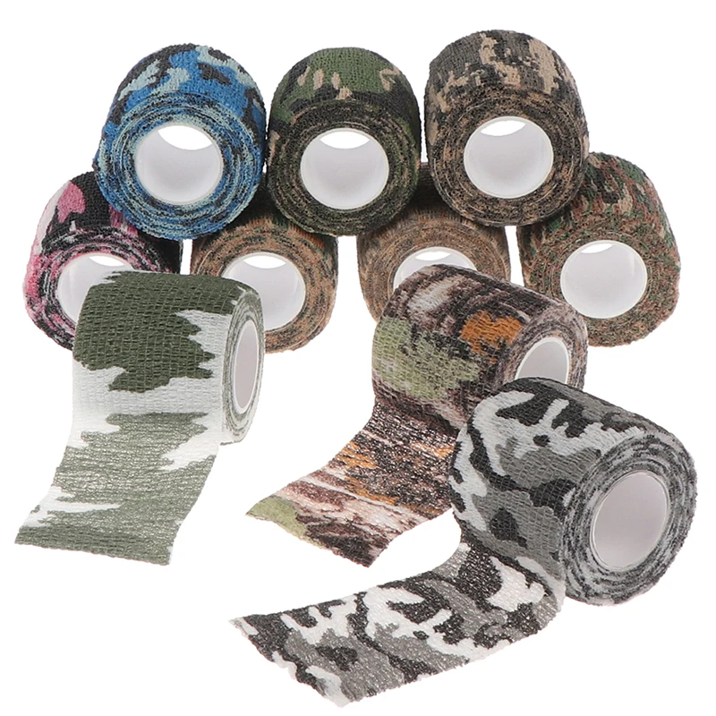 4.5M Hunt Disguise Elastoplast Camouflage Elastic Wrap Tape Self Adhesive Sports Protector Ankle Knee Finger Arm Bandage
4.5M Hunt Disguise Elastoplast Camouflage Elastic Wrap Tape Self Adhesive Sports Protector Ankle Knee Finger Arm Bandage