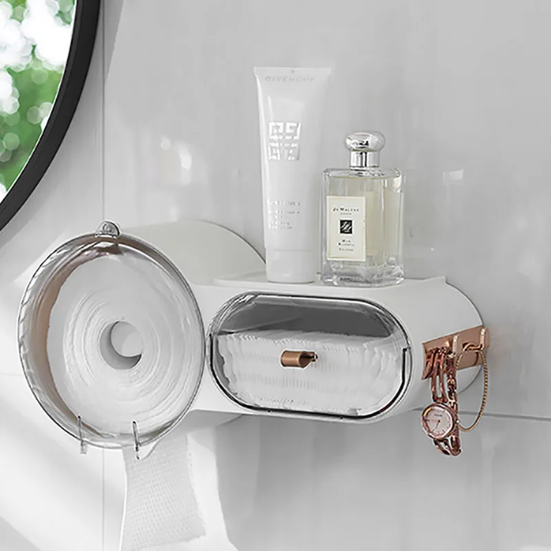 Punch-Free Tissue Box Dust-Proof Removable Face Towel and Cotton Storage Box Skin Care Product Storage Rack Bathroom Accessories
Punch-Free Tissue Box Dust-Proof Removable Face Towel and Cotton Storage Box Skin Care Product Storage Rack Bathroom Accessories