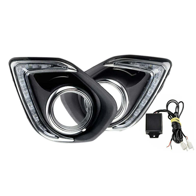 Car LED DRL Daytime Running Lights Daylight Waterproof Fog head light lamp for Mitsubishi ASX 2013 2014 2015
Car LED DRL Daytime Running Lights Daylight Waterproof Fog head light lamp for Mitsubishi ASX 2013 2014 2015