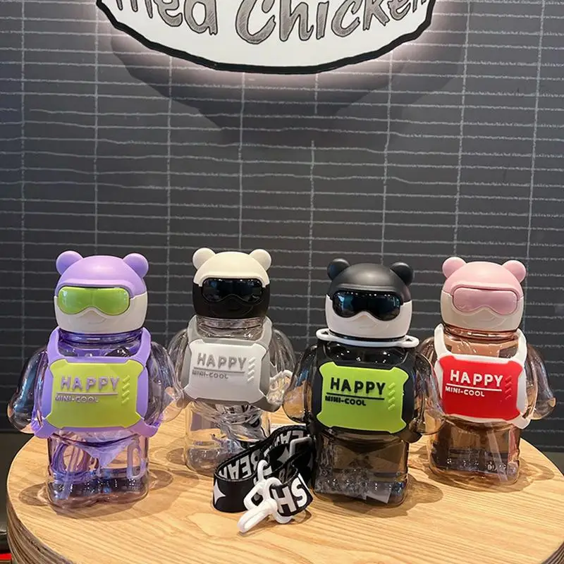 Cute Kids Water Bottle Creative Cartoon Bear Shape Baby Feeding Cup Portable Spill Proof Leakproof Children Cups Garrafa De Agua
Cute Kids Water Bottle Creative Cartoon Bear Shape Baby Feeding Cup Portable Spill Proof Leakproof Children Cups Garrafa De Agua