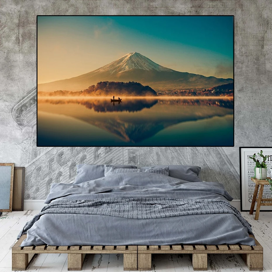 Japan Fuji Mountain Kawaguchiko Lake Poster Portrait Scenery Canvas Painting Wall Art Prints for Living Room Bedroom Home Decor
Japan Fuji Mountain Kawaguchiko Lake Poster Portrait Scenery Canvas Painting Wall Art Prints for Living Room Bedroom Home Decor