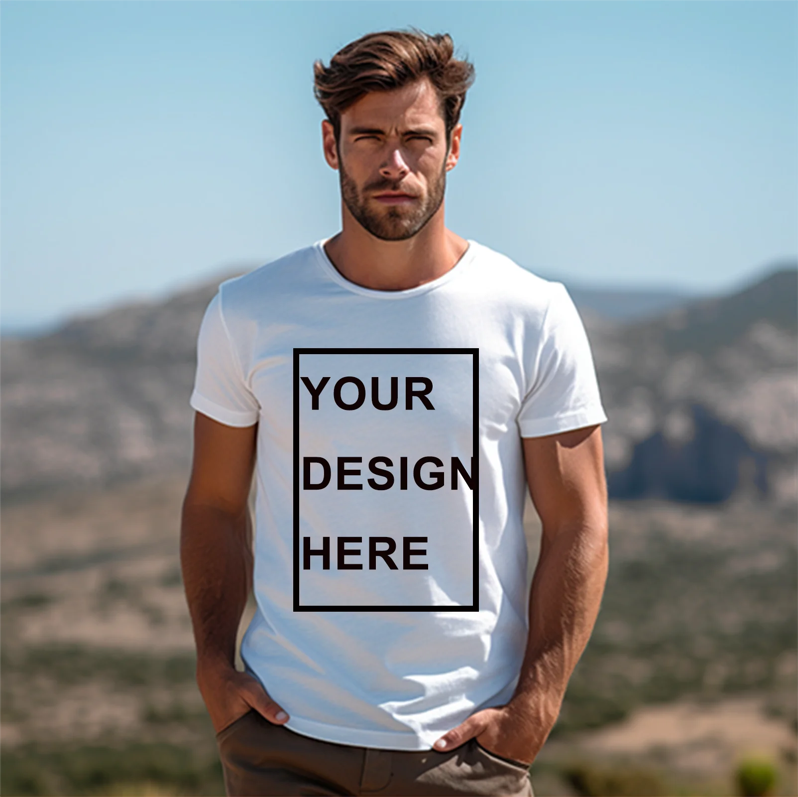 Design Custom T-Shirt 100% Cotton Short Sleeve Tee O-neck Men Women Tops Print Your Own Design Brand Unisex Oversize T Shirt
Design Custom T-Shirt 100% Cotton Short Sleeve Tee O-neck Men Women Tops Print Your Own Design Brand Unisex Oversize T Shirt