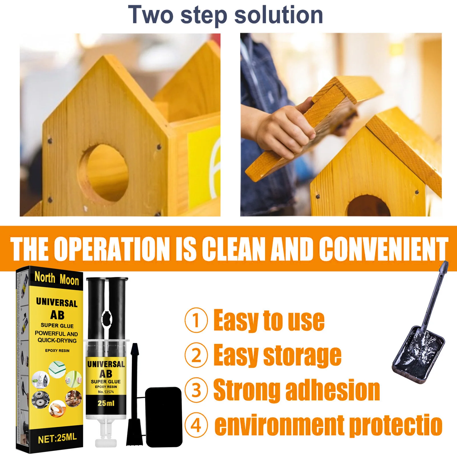 Супер жидкий клей AB Epoxies, прочный Быстросохнущий герметик, клей из эпоксидной смолы, высокая адгезия, портативный универсальный долговечный...
Супер жидкий клей AB Epoxies, прочный Быстросохнущий герметик, клей из эпоксидной смолы, высокая адгезия, портативный универсальный долговечный...