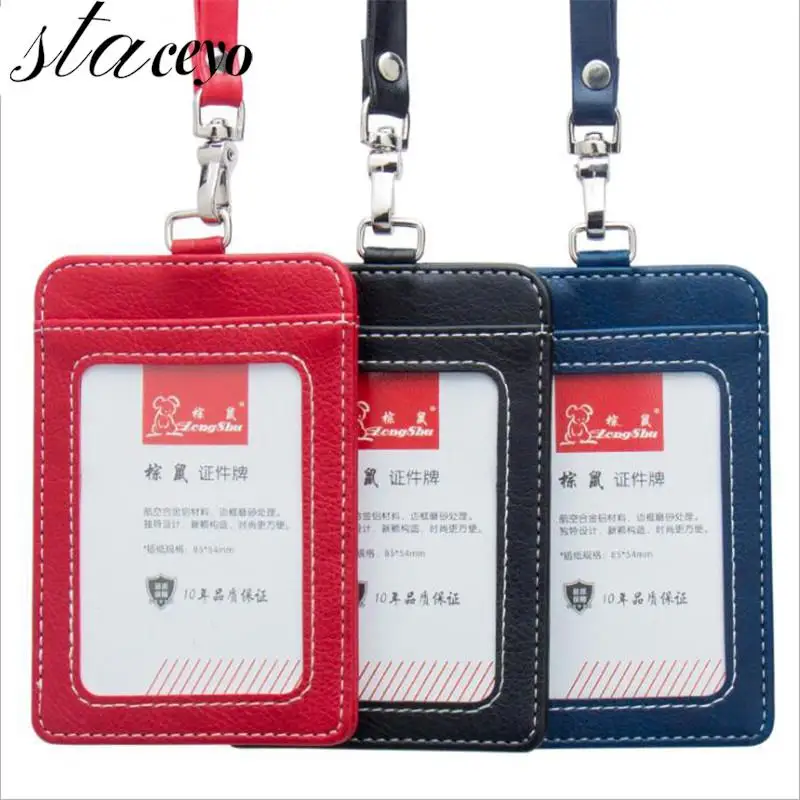 High-grade Pu Leather Creative Documents Sets Staff Badge Access Control Card Lanyard Work Badge Card Hot Sale
High-grade Pu Leather Creative Documents Sets Staff Badge Access Control Card Lanyard Work Badge Card Hot Sale