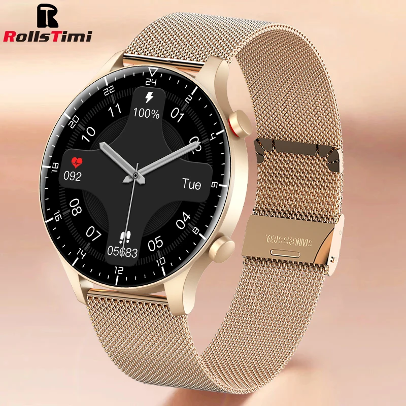 Rollstimi2022 Smart watch for Man women fitness tracker sports waterproof business music fashion watch heart rate For HUAWEI IOS
Rollstimi2022 Smart watch for Man women fitness tracker sports waterproof business music fashion watch heart rate For HUAWEI IOS