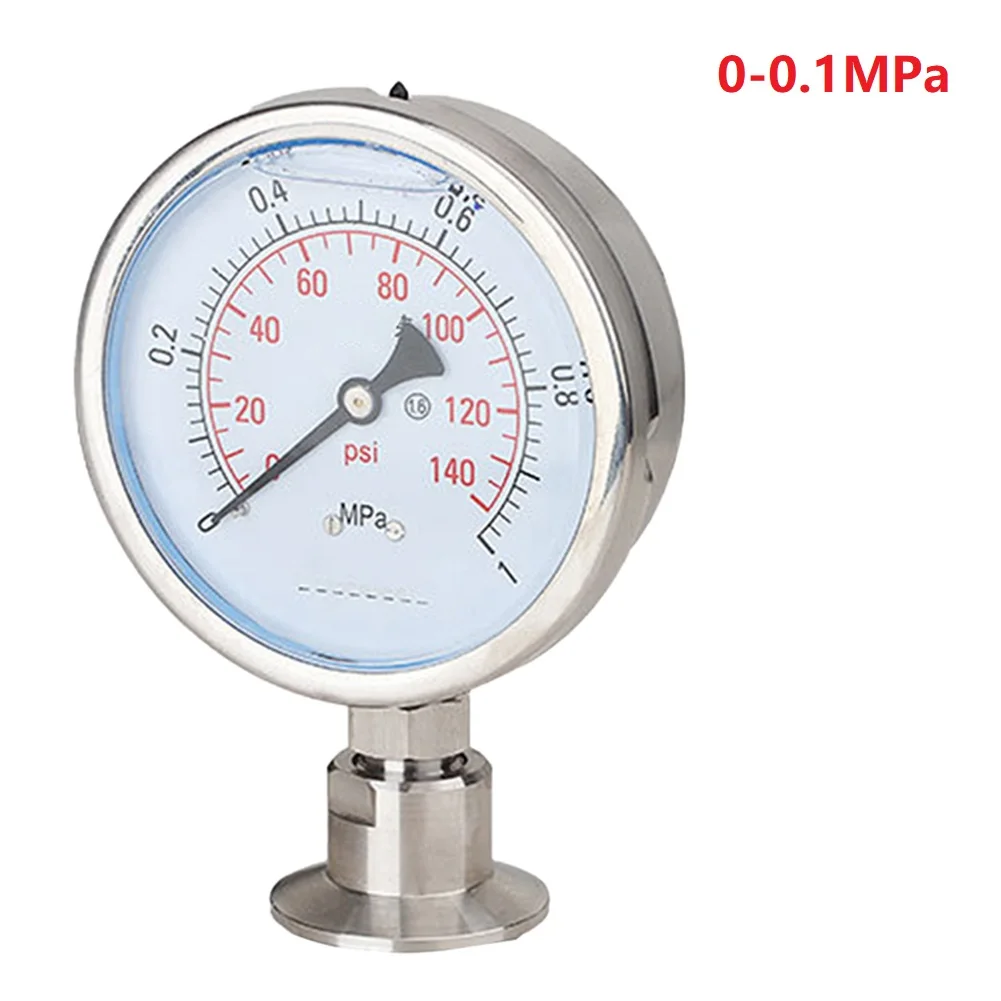 Sanitary Diaphragm Pressure Gauge 304 Stainless Steel Vibration Clamp Type 50.5mm YTP100 Sanitary Diaphragm Pressure Gauge
Sanitary Diaphragm Pressure Gauge 304 Stainless Steel Vibration Clamp Type 50.5mm YTP100 Sanitary Diaphragm Pressure Gauge
