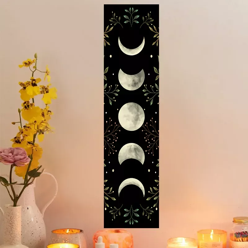 Vintage Moon Phase Wall Hanging Tapestry Mooonlight Green Olive Leaf Black Tapestries Boho Room Wall Decor Home Decoration Wall
Vintage Moon Phase Wall Hanging Tapestry Mooonlight Green Olive Leaf Black Tapestries Boho Room Wall Decor Home Decoration Wall