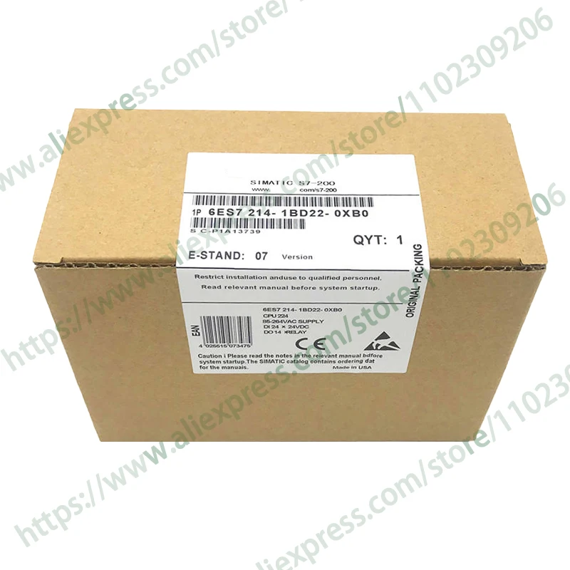 New Original Plc Controller S7-200 6ES7214-1BD22-0XB0 6ES7 214-1BD22-0XB0 Moudle Immediate delivery
New Original Plc Controller S7-200 6ES7214-1BD22-0XB0 6ES7 214-1BD22-0XB0 Moudle Immediate delivery