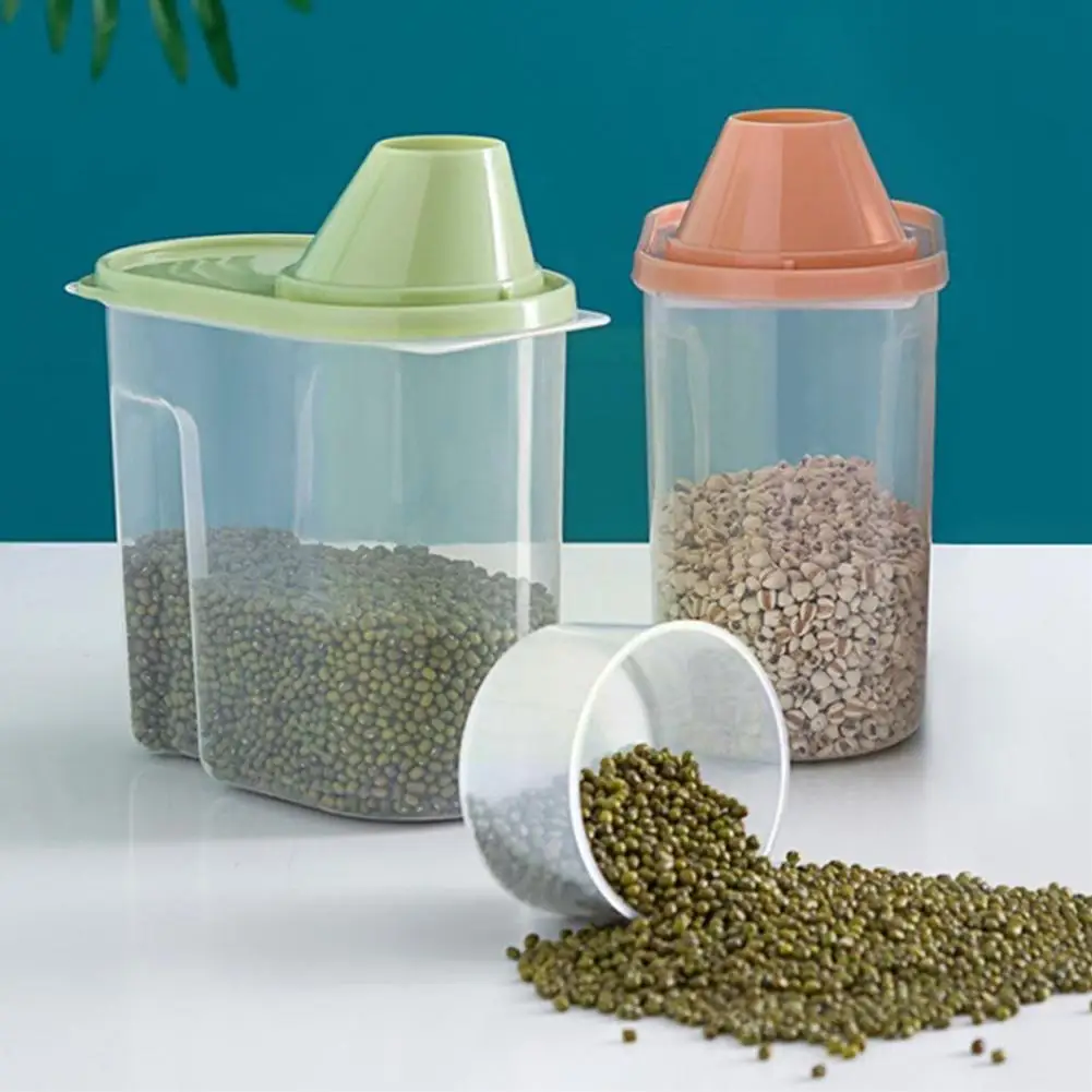 Plastic Cereal Dispenser Storage Box Kitchen Food For Kitchen Grain Dried Fruit Snacks Grain Rice Container Food Sealed Jar X7Z0
Plastic Cereal Dispenser Storage Box Kitchen Food For Kitchen Grain Dried Fruit Snacks Grain Rice Container Food Sealed Jar X7Z0