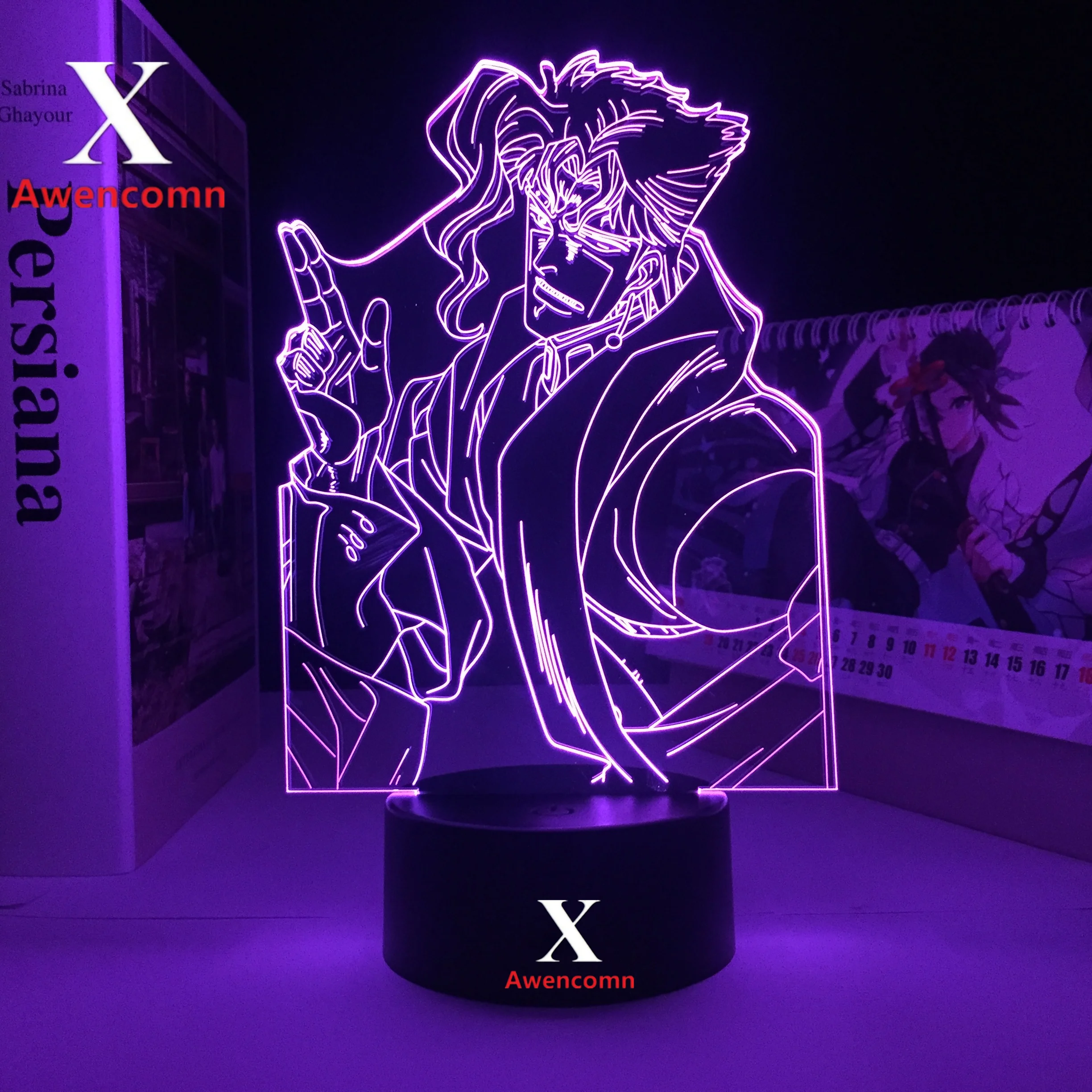 Anime JoJo Bizarre Adventure Noriaki Kakyoin 3d Light for Birthday Gift Light Bedroom Decor Manga Figure Acrylic Night Lamp
Anime JoJo Bizarre Adventure Noriaki Kakyoin 3d Light for Birthday Gift Light Bedroom Decor Manga Figure Acrylic Night Lamp