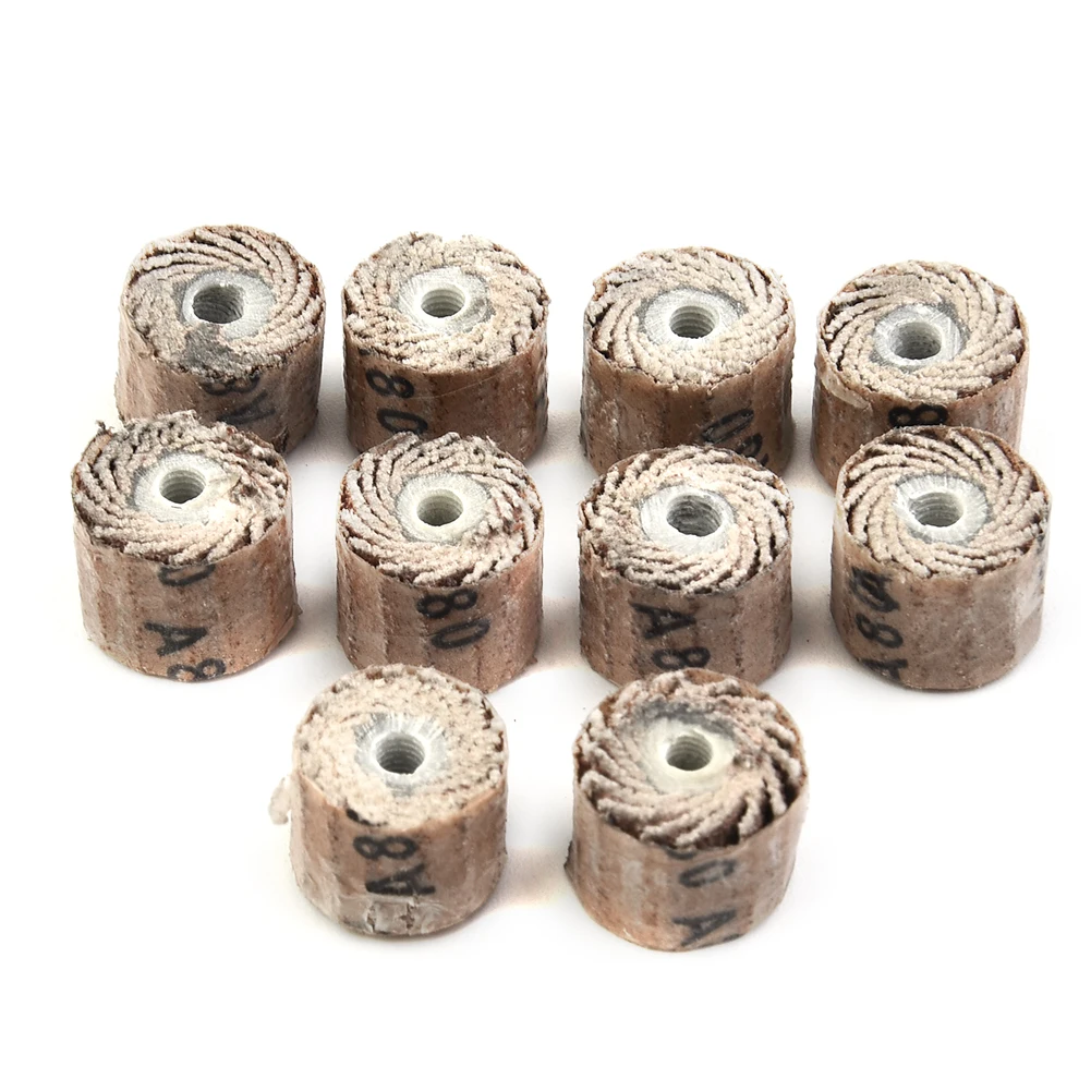 10pcs Sanding Flap Grinding Wheel With Mandrel 80-600Grit Sanding Drill Sandpaper For Drill Press Metal Drawing Trimming
10pcs Sanding Flap Grinding Wheel With Mandrel 80-600Grit Sanding Drill Sandpaper For Drill Press Metal Drawing Trimming
