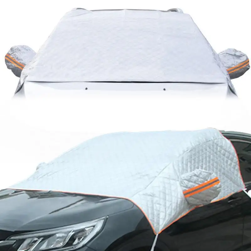 Car Snow Cover Universal Fit Frost Guard With Aluminum Foil Lamination Multifunctional Car Care Supplies For Wind Water Snow
Car Snow Cover Universal Fit Frost Guard With Aluminum Foil Lamination Multifunctional Car Care Supplies For Wind Water Snow