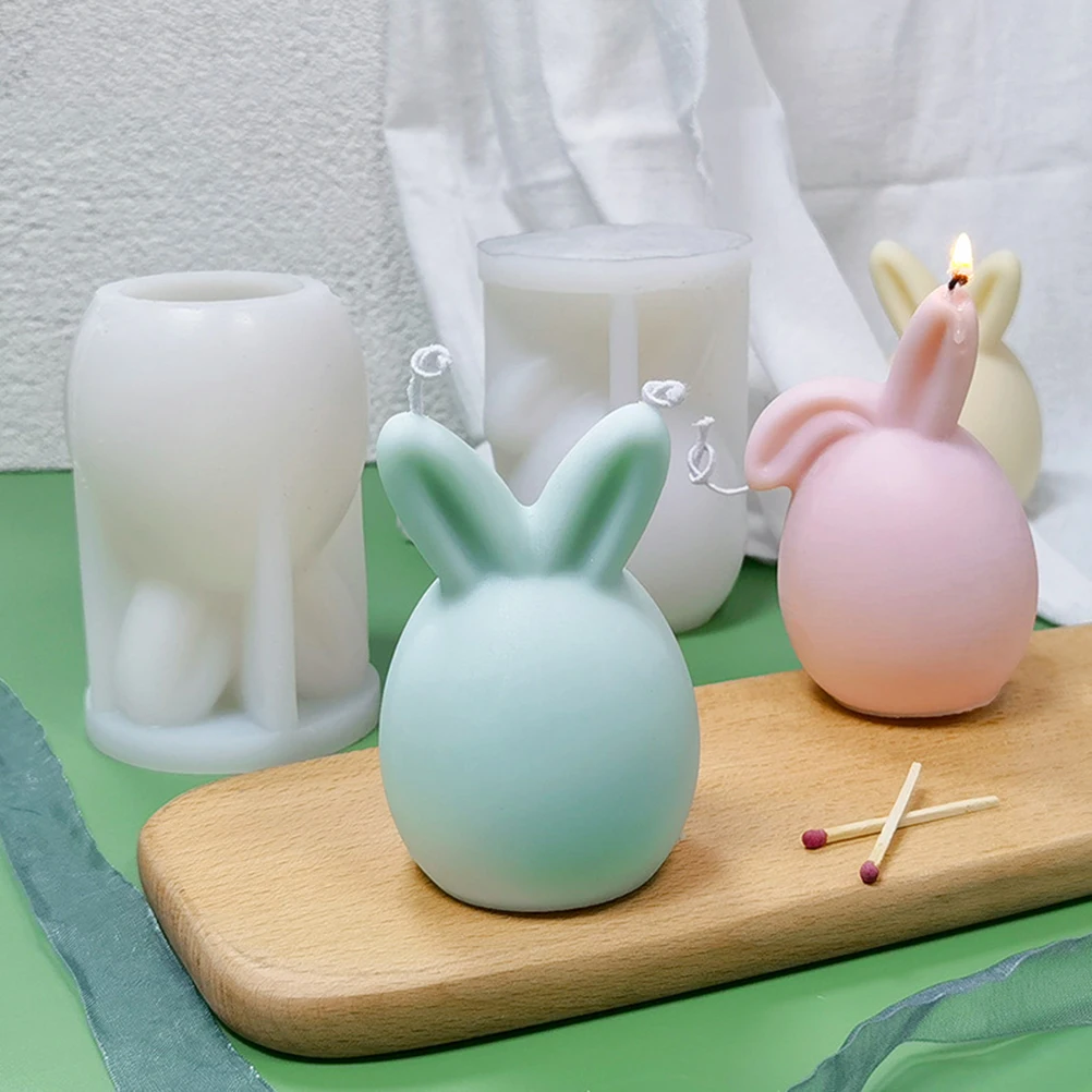 2Pcs 3D Easter Rabbit Candle Moulds Soap Shaped Silicone Grill Rabbit Mousse Cake Moulds 
2Pcs 3D Easter Rabbit Candle Moulds Soap Shaped Silicone Grill Rabbit Mousse Cake Moulds