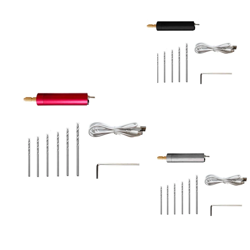 DIY Mini Electric Drill Electric Drilling Tool For Crafts Resin Jewelry Wood Craft Tool USB Drill Engraving Pen
DIY Mini Electric Drill Electric Drilling Tool For Crafts Resin Jewelry Wood Craft Tool USB Drill Engraving Pen
