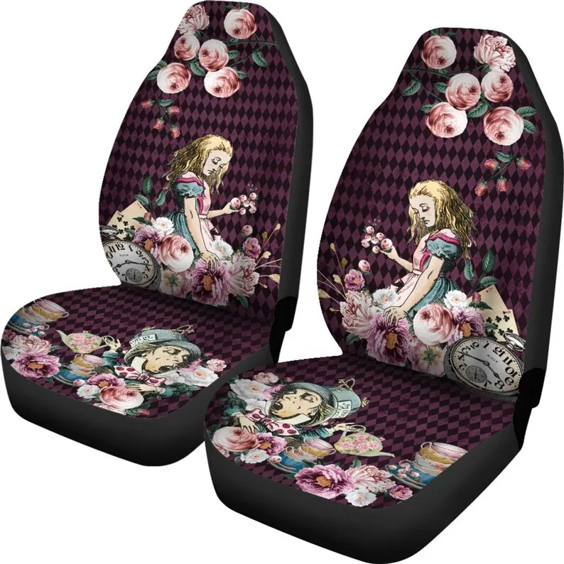 Alice In Wonderland Pink Car Seat Covers (Set of 2) Interior Car Accessories Dark Pink Romantic Alice Seat Protectors Car Access
Alice In Wonderland Pink Car Seat Covers (Set of 2) Interior Car Accessories Dark Pink Romantic Alice Seat Protectors Car Access