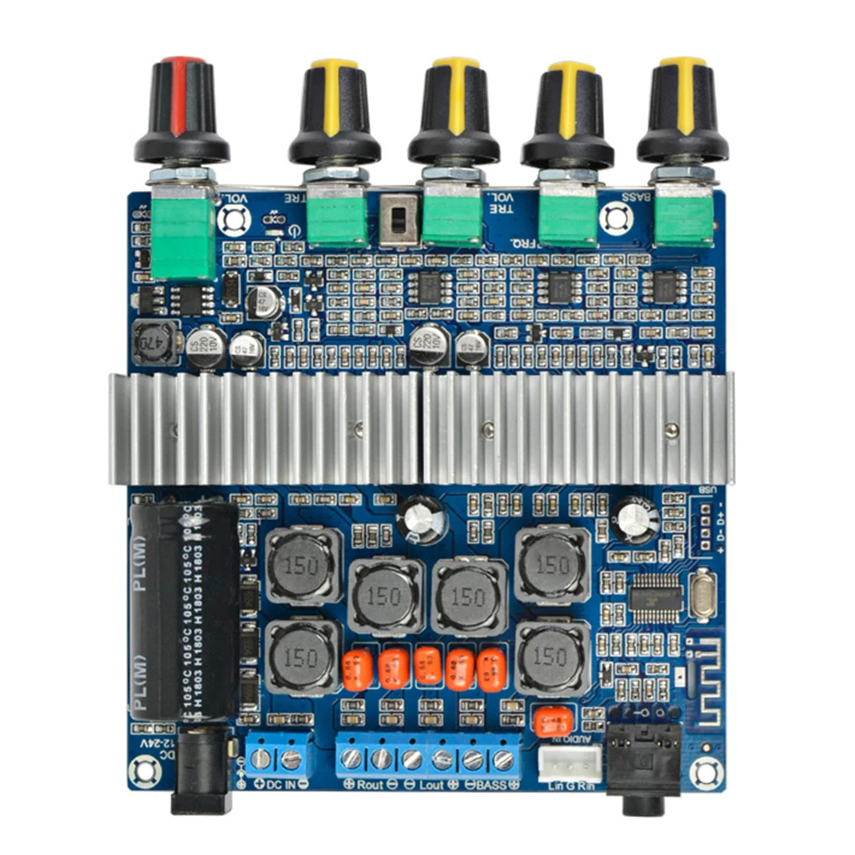TPA3116 Subwoofer Amplifier Board BT4.2 High Power Audio Amplifier Board TPA3116 Subwoofer Amplifier Board
TPA3116 Subwoofer Amplifier Board BT4.2 High Power Audio Amplifier Board TPA3116 Subwoofer Amplifier Board