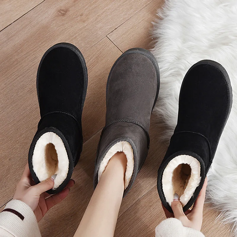 Snow boots women's short tube thickened cotton shoes non-slip winter new shoes student women's shoes uggs
Snow boots women's short tube thickened cotton shoes non-slip winter new shoes student women's shoes uggs