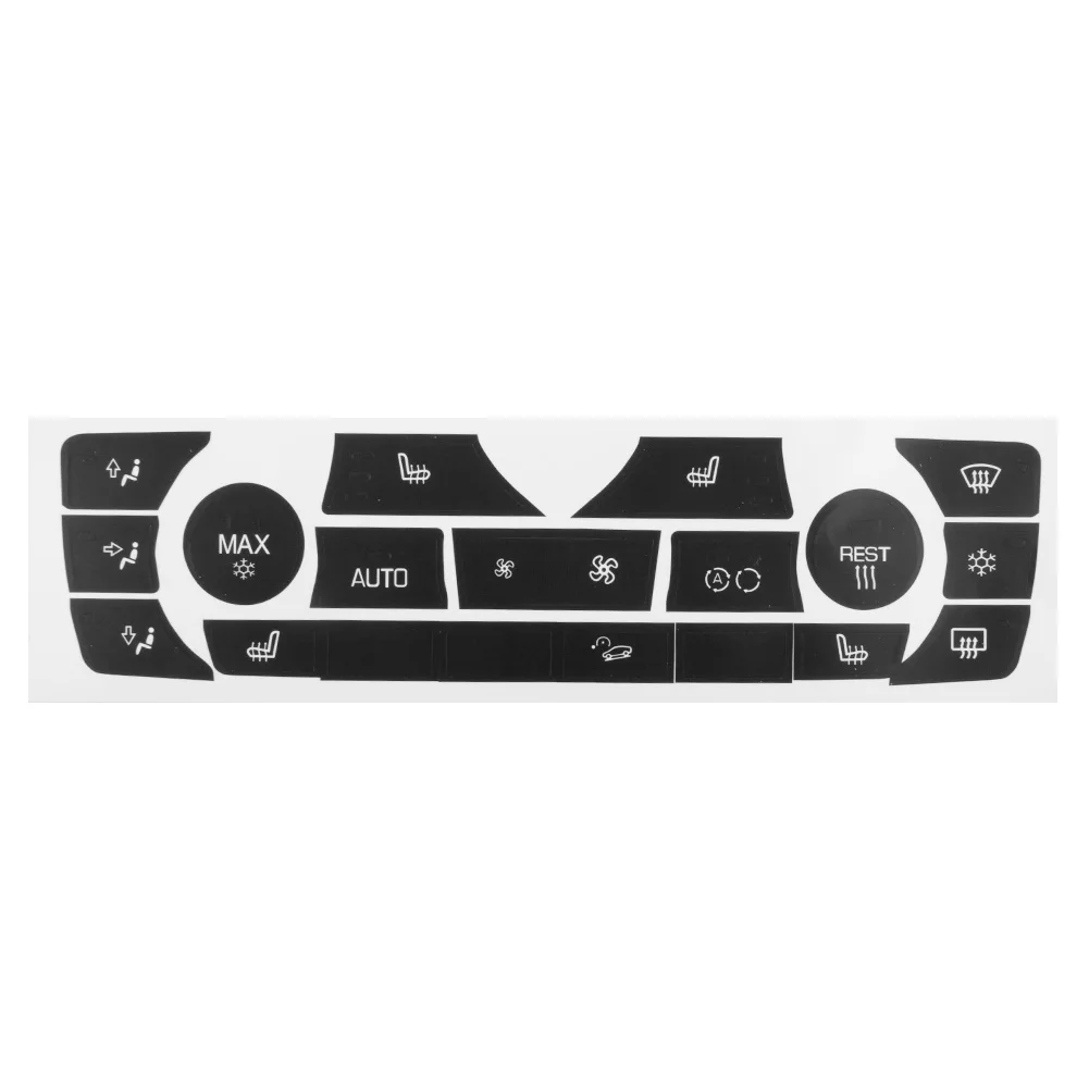 Automobile Accessories Climate Control Kit Sticker AC Climate Button High Grade Vinyl Knob Sticker Repair Kit
Automobile Accessories Climate Control Kit Sticker AC Climate Button High Grade Vinyl Knob Sticker Repair Kit