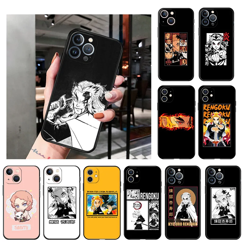 Camera Protection Phone Case for iphone 14 13 11 12 Pro XS Max Mini XR SE 8 7 Plus X Rengoku Kyoujurou Demon Slayer Soft Cover
Camera Protection Phone Case for iphone 14 13 11 12 Pro XS Max Mini XR SE 8 7 Plus X Rengoku Kyoujurou Demon Slayer Soft Cover