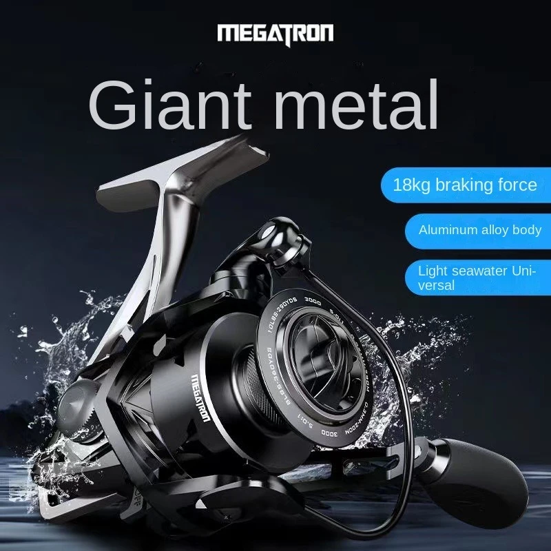 Спиннинговая Рыболовная катушка Megatron, максимальное усилие фрикциона 18 кг, с большой катушкой, алюминиевый корпус, для морской воды
Спиннинговая Рыболовная катушка Megatron, максимальное усилие фрикциона 18 кг, с большой катушкой, алюминиевый корпус, для морской воды