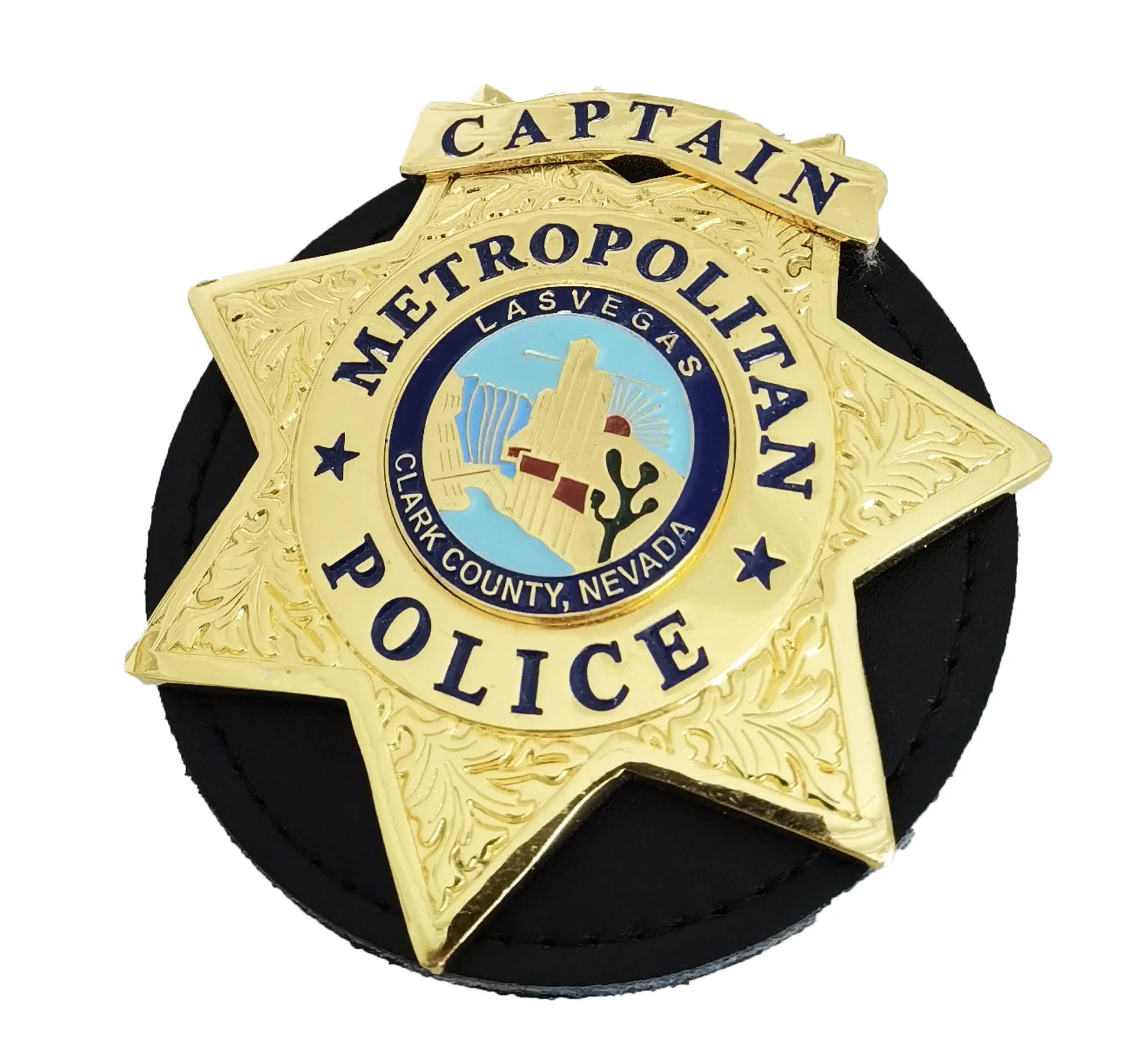 

US Captain Las Vegas Badge Medal Brooch Badge Replica /GH