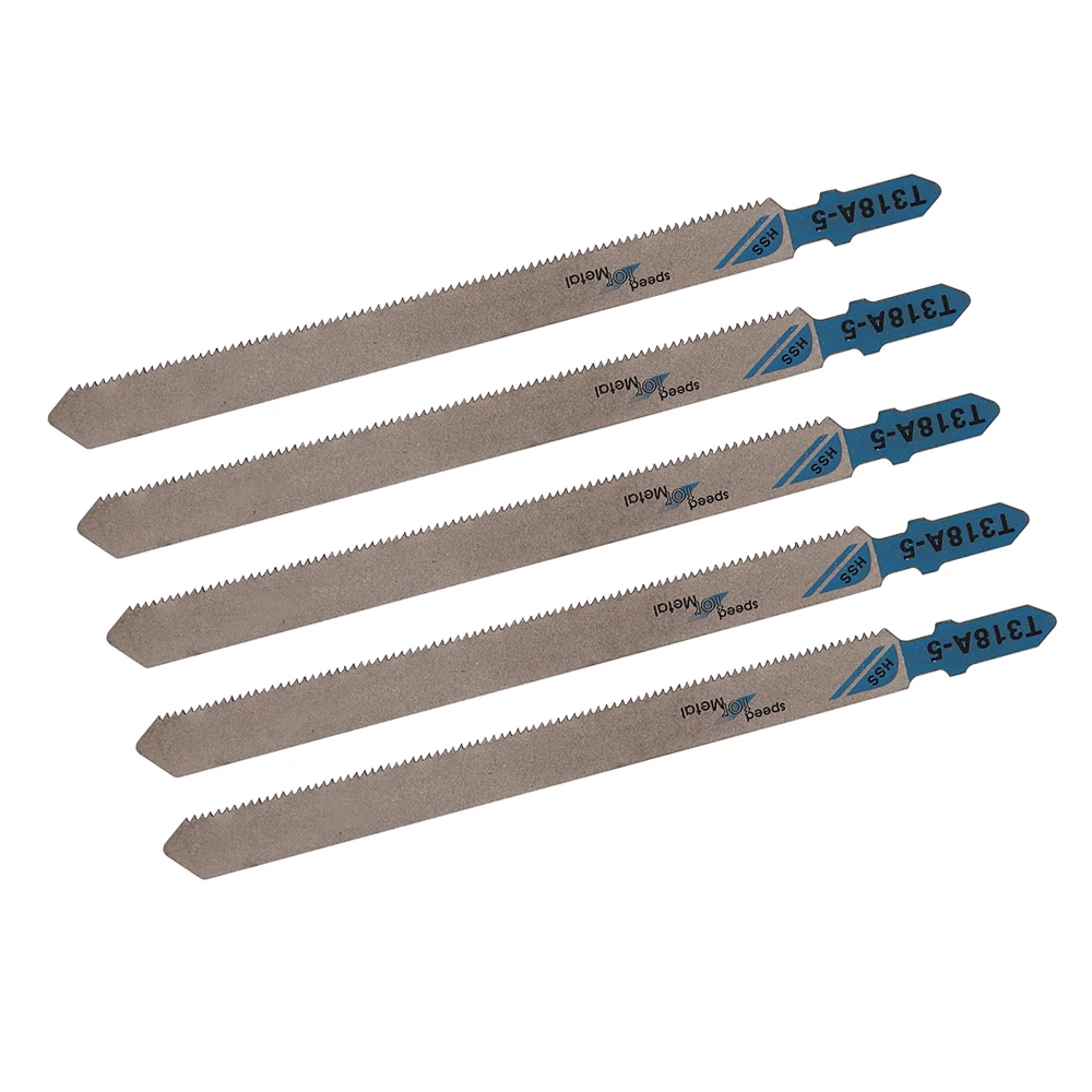 5pcs 132mm T318A T-Shank Jig Saw Blades Thick Teeth Woodworking Reciprocating Saw Blade For Metal Plastic Wood
5pcs 132mm T318A T-Shank Jig Saw Blades Thick Teeth Woodworking Reciprocating Saw Blade For Metal Plastic Wood