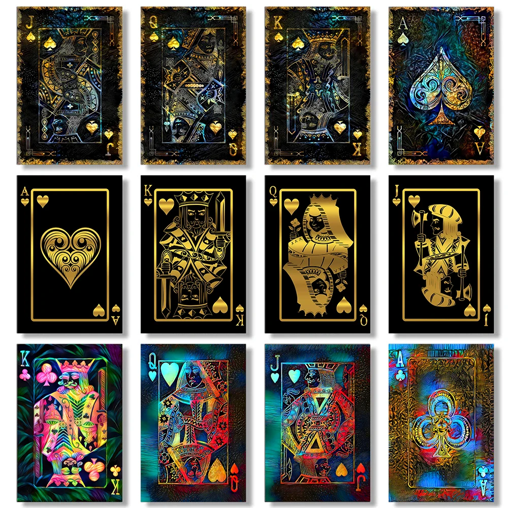 Ace of Heart Pop Poker Canvas Painting Poster Pop Art Jack Queen King Playing Card Canvas Print Wall Picture Modern Home Decor
Ace of Heart Pop Poker Canvas Painting Poster Pop Art Jack Queen King Playing Card Canvas Print Wall Picture Modern Home Decor