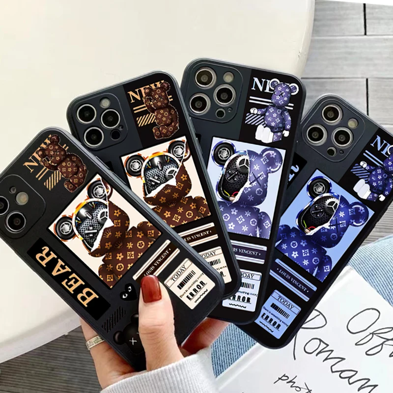 Luxury Mechanical Bear Phone Case For iPhone 11 12 13 Pro Max Mini X XR XS Max SE 6 6s 7 8 Plus Shockproof Silicone Cover Coque
Luxury Mechanical Bear Phone Case For iPhone 11 12 13 Pro Max Mini X XR XS Max SE 6 6s 7 8 Plus Shockproof Silicone Cover Coque
