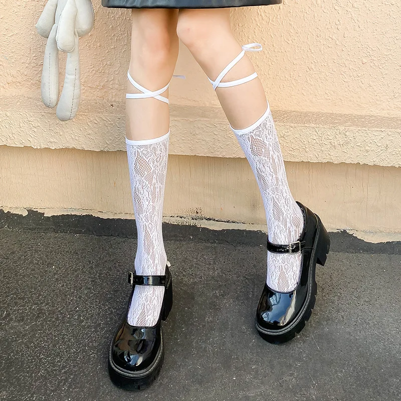 Street Socks Strappy Fishnet Stockings Ins Tide Cool Girl Knee Socks Japanese Lolita Jk Long Socks Knee High Socks
Street Socks Strappy Fishnet Stockings Ins Tide Cool Girl Knee Socks Japanese Lolita Jk Long Socks Knee High Socks