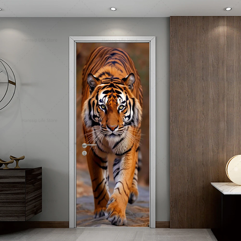 3D реалистичные дверные наклейки с животными, самоклеящиеся водонепроницаемые дверные обои из ПВХ, Свирепый тигр, волк, чудовище, дверные обои, декоративные обои для дома
3D реалистичные дверные наклейки с животными, самоклеящиеся водонепроницаемые дверные обои из ПВХ, Свирепый тигр, волк, чудовище, дверные обои, декоративные обои для дома