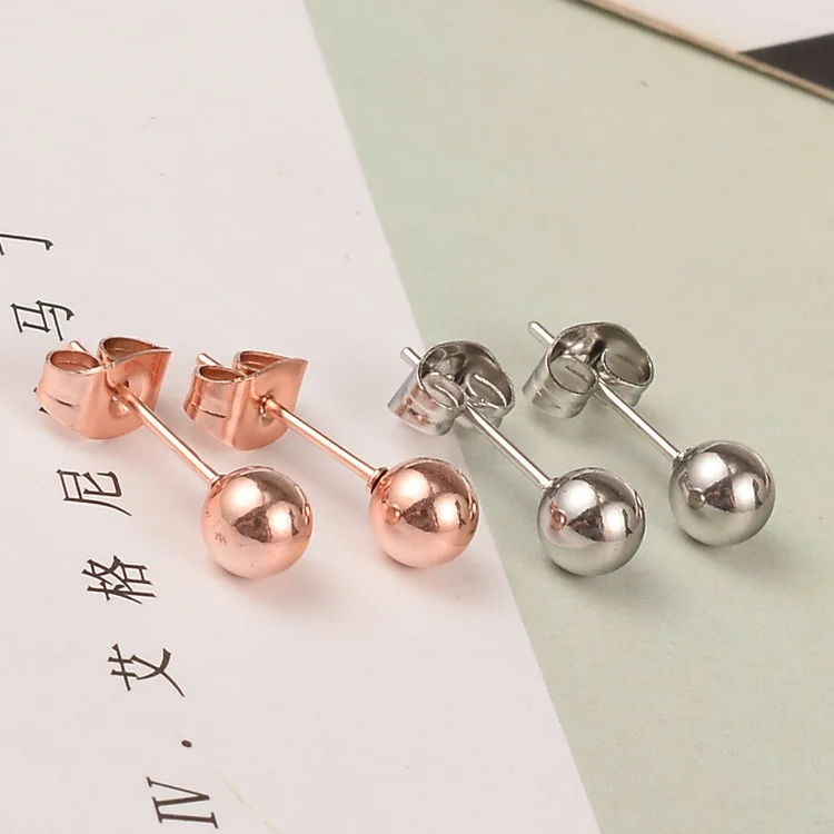 Wholesale E36 New Cute Beanie Round Beads Popular Internet Influencer Stud Earrings Titanium Steel Gift Jewelry
Wholesale E36 New Cute Beanie Round Beads Popular Internet Influencer Stud Earrings Titanium Steel Gift Jewelry