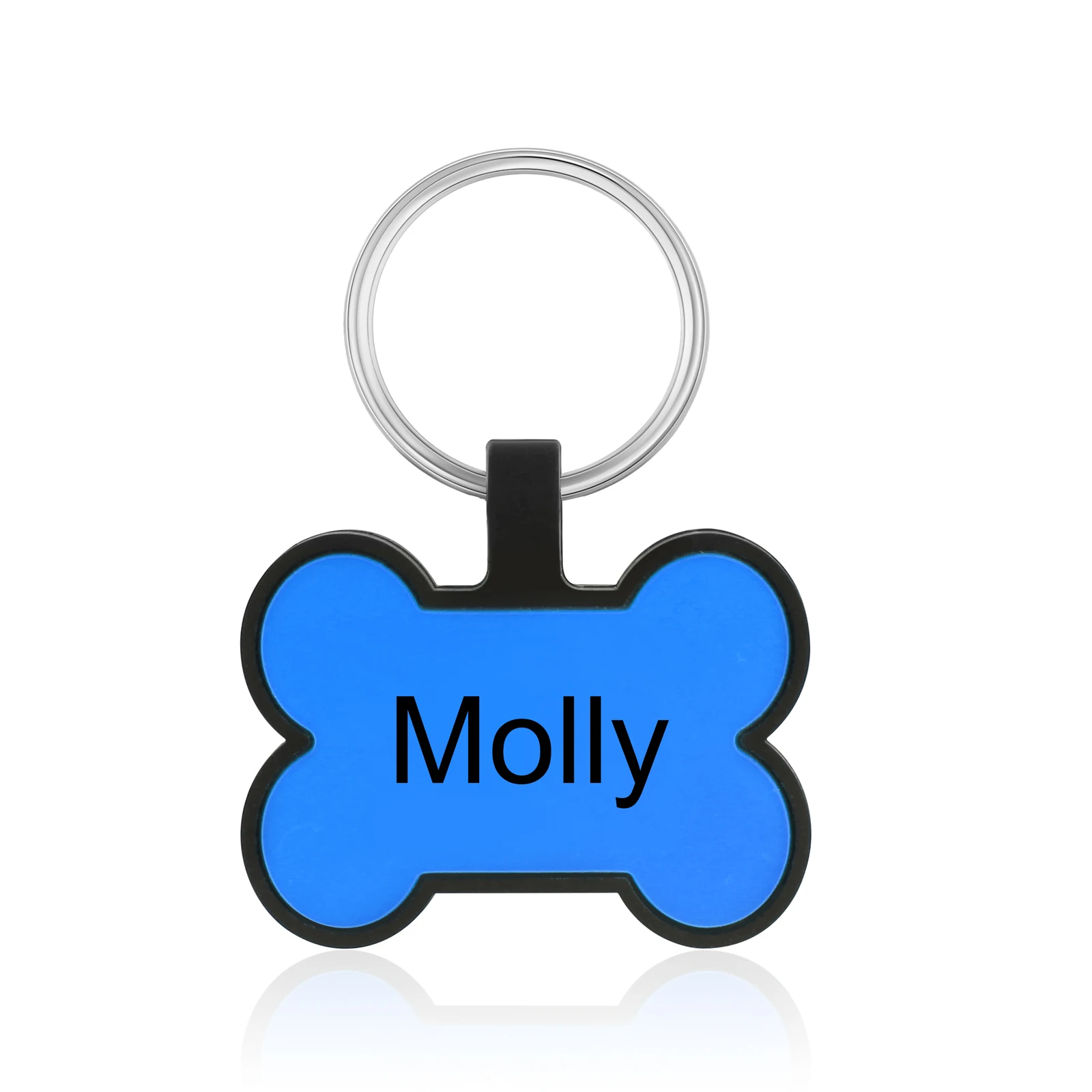 Personalized Engraving Anti-lost Dog Silica gel ID Tag Identification Customized Pet Puppy Collar Dog Cat Bone Tags Pet Supplies
Personalized Engraving Anti-lost Dog Silica gel ID Tag Identification Customized Pet Puppy Collar Dog Cat Bone Tags Pet Supplies