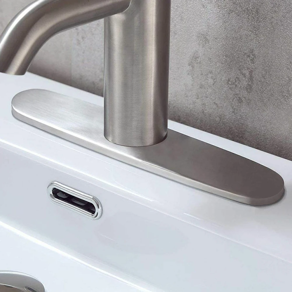 10inch Faucet Plate Hole Cover Deck Plate Tap Cover Kitchen Faucet Accessories Stainless Steel Hardware For Most Single Hole
10inch Faucet Plate Hole Cover Deck Plate Tap Cover Kitchen Faucet Accessories Stainless Steel Hardware For Most Single Hole