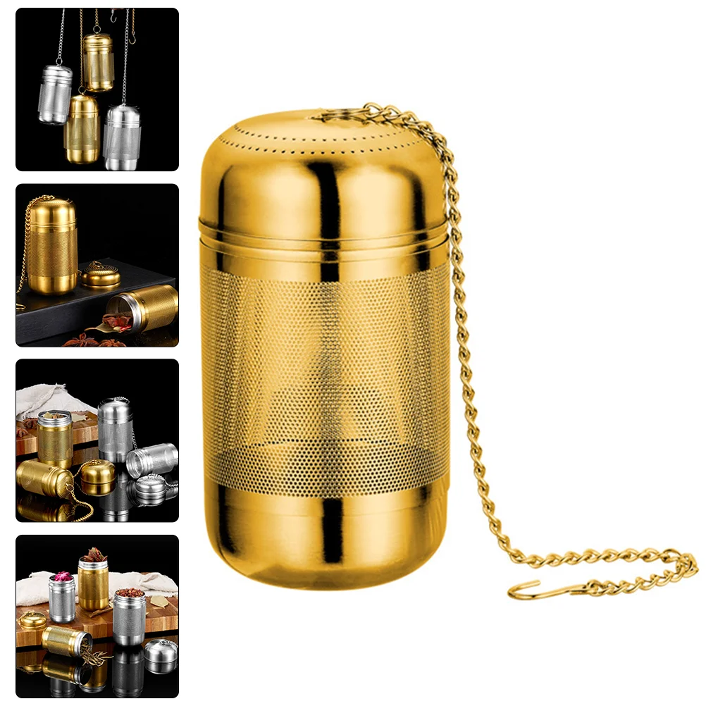 Tea Filter Infuser Strainer Seasoningbasket Stainless Steel Cooking Mesh Loosesteeper Bag Interval Reusable
Tea Filter Infuser Strainer Seasoningbasket Stainless Steel Cooking Mesh Loosesteeper Bag Interval Reusable