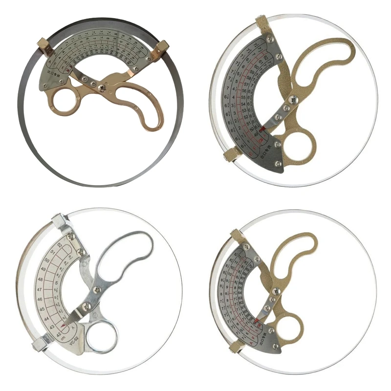 

4 размера s шляпа линейка ножничный Тип Кольцо компас шляпа для взрослых измерительные инструменты ручной