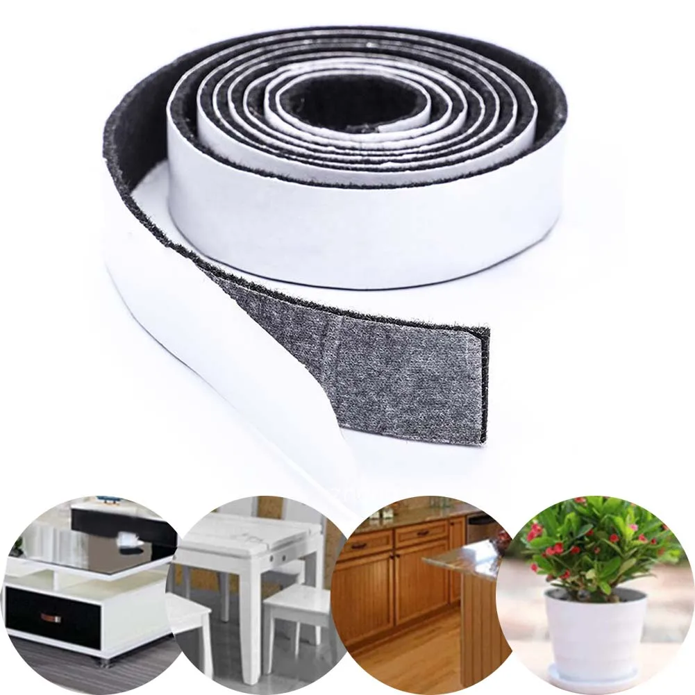 1Roll 1M Anti-slip Felt Furniture Leg Pad Self-Adhesive Mat Floor Protector Wear-resisting Table Sofa Leg Pads Chair Fittings
1Roll 1M Anti-slip Felt Furniture Leg Pad Self-Adhesive Mat Floor Protector Wear-resisting Table Sofa Leg Pads Chair Fittings