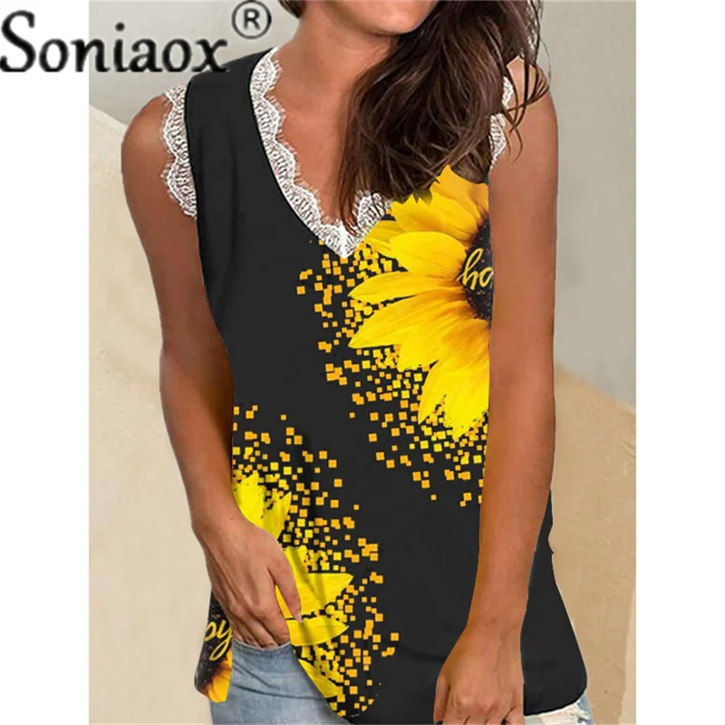 Hot Sale Summer 2022 Fashion Women Floral Print Tank Tops V-Neck Sleeveless Casual Lace Tops Ladies Bottoming Vest Shirt Tops
Hot Sale Summer 2022 Fashion Women Floral Print Tank Tops V-Neck Sleeveless Casual Lace Tops Ladies Bottoming Vest Shirt Tops