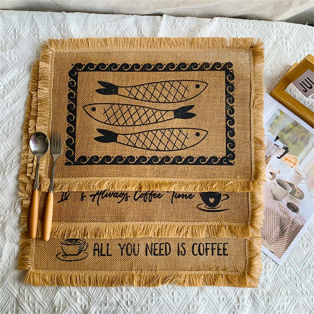Ins Wind Square Decorative Mat Meal Mat Linen Heat Insulation Mat Home Decoration Jute Coaster Jute Woven
Ins Wind Square Decorative Mat Meal Mat Linen Heat Insulation Mat Home Decoration Jute Coaster Jute Woven