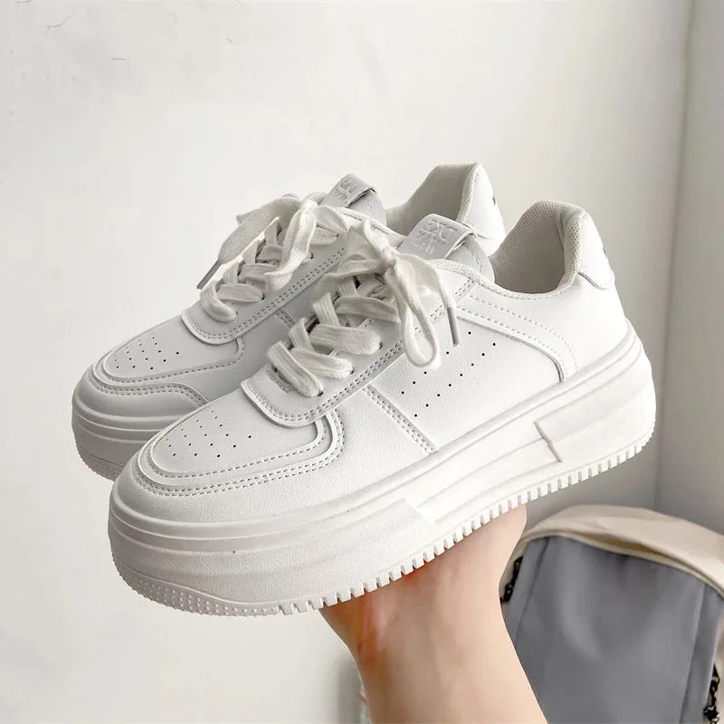 Women Sneakers Fashion Shoes spring Trend Casual Flats Sneakers Female New Fashion Comfort White Vulcanized Platform Shoes 2023
Women Sneakers Fashion Shoes spring Trend Casual Flats Sneakers Female New Fashion Comfort White Vulcanized Platform Shoes 2023