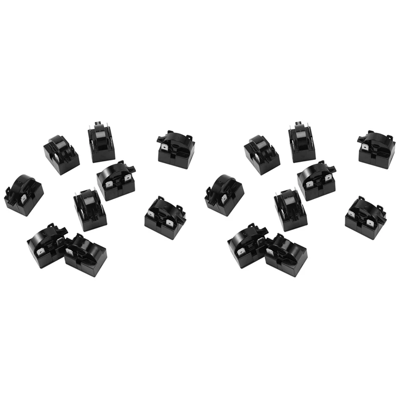 

18Pcs Refrigerator Spare Parts Starter Parts 2 3 4Pin 12 15 22Ohm Ptc Starter Relay Accessories